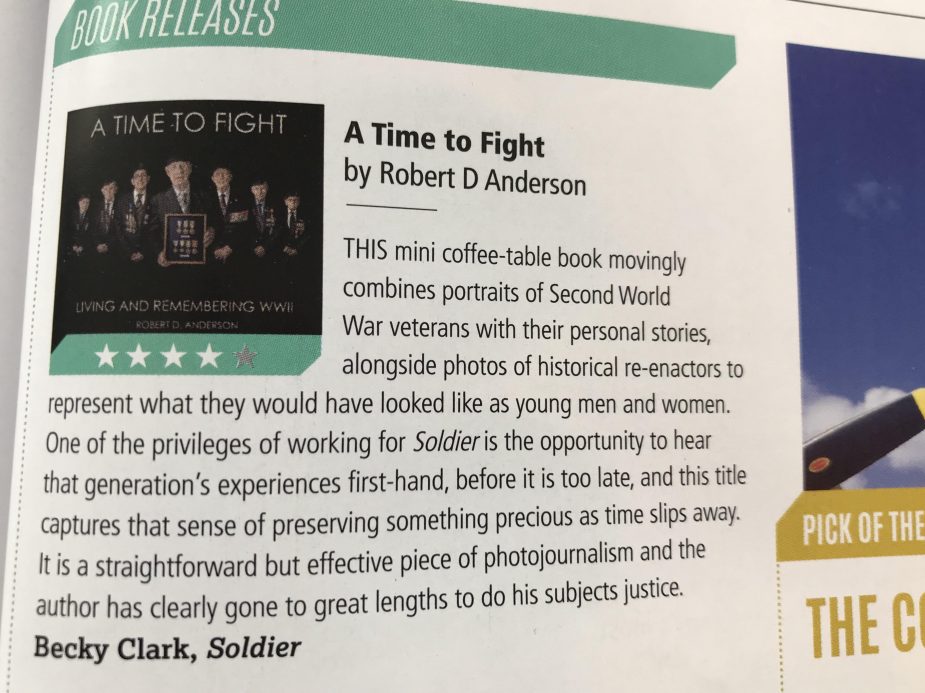 A Time To Fight Book review in Soldier magazine